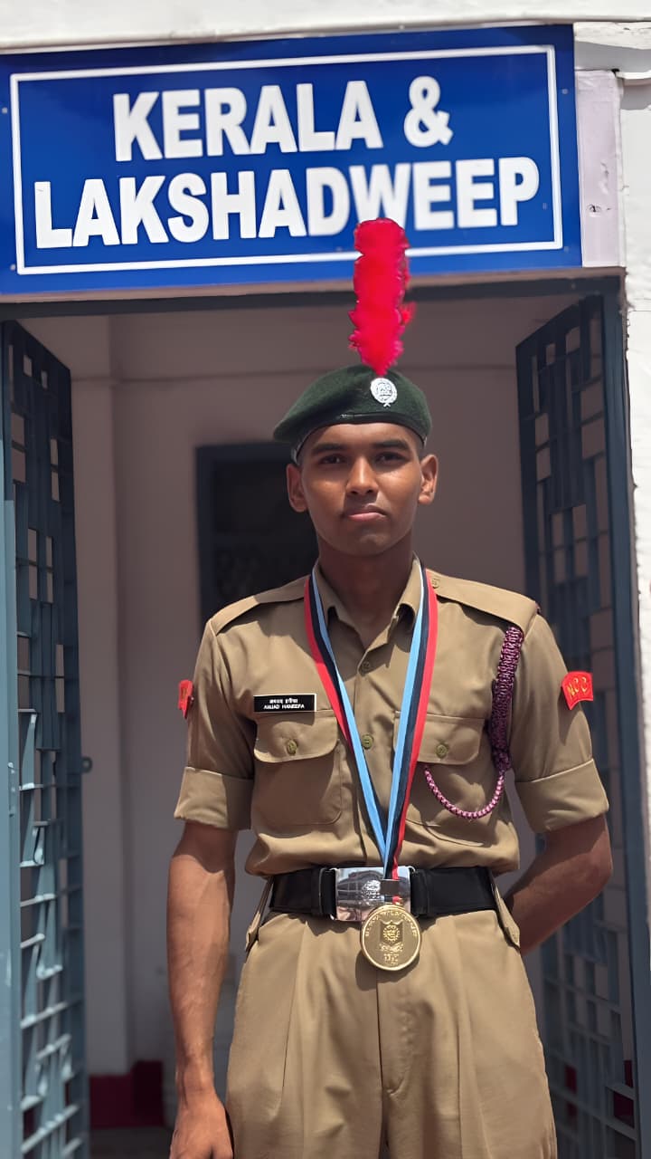 Amjad Haneefa - Gold Medal at All India TSC held at New Delhi 